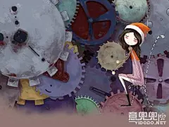两条平行线也可能会有交汇的一天 - 插画图片_插画师_插画壁纸_场景插画_yidodo.net - 意兜兜