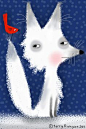 Snow Fox iPhone--Terry Runyan