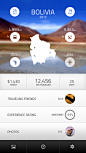 Travel Log App on Behance