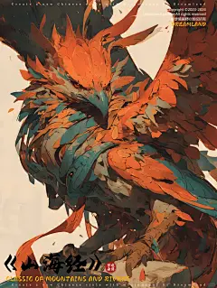山海经/灵宠-终于了知道山海经的美学密码 - 小红书