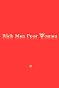 rich man poor women【富贵男贫穷女】