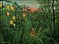 Artist丨Henri Rousseau : -