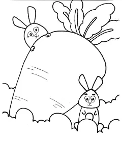 马克笔儿童画☞24【附线稿】