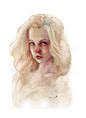 Portrait set : watercolor 2015