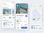 Real Estate - Exploration exploration uiuxdesign ux ui mobile app userinterface booking apartment design property clean minimalism realestate rent house mobile