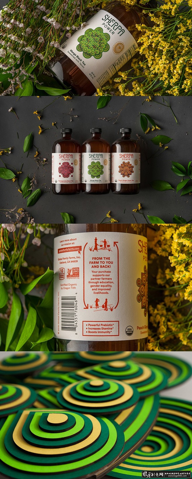 包装设计灵感 夏尔巴人权力茶 创意茶包装...