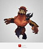 Low Poly Demon Grunt - 3DOcean Item for Sale