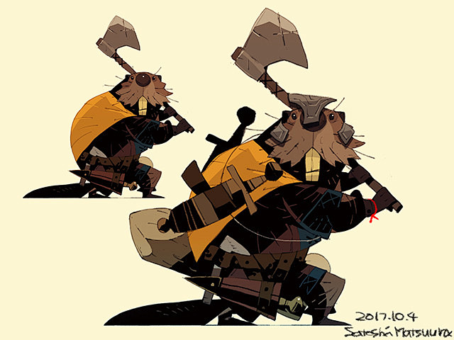 Blue Knight, Satoshi...
