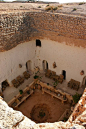 Underground House, Gharyan, Libya by Mike Gadd, via Flickr  can't tell if this is habital dwelling or a dig  (CR )