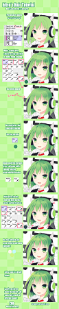 Hair Tutorial by *hitsukuya on deviantART