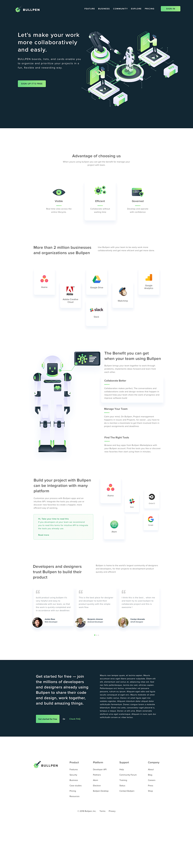 Dribbble attachment
