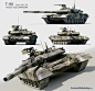 俄罗斯T-90主战坦克精绝轮美CG(图片2),原图,精美大图,下载