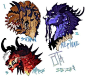 龙，dragon，龙头，龙翅膀，教程，龙绘画教程，西方龙，帅气，霸气，酷