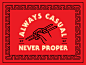 Always Casual - Never Proper sf san francisco serif illustration branding restaurant food vietnamese chinese chopsticks kim thanh