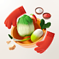 Behance 上的 Naver 3D Icon - Autumn Seasonal