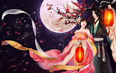 安卡呀~采集到【底图】古风情侣or多人
