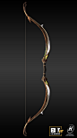 Fantasy bow - Huxmanji | Blazing Arrows