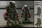 Grux, Zak Foreman : Concepts I did for Paragon's Grux. Had a lot of fun with this one, and got some awesome art direction from the best AD out there Chris Perna. He taught me a ton of keyshot tricks with this one for the desert renders he set up.