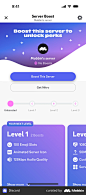 Discord Server boost screen