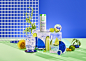 ads Advertising  art direction  color fruits liquids Photography  product set design  tabletop