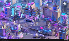 八两盘采集到守望风格场景