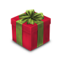 圣诞节礼物恶化图标 iconpng.com