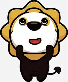 苏宁小狮子6png免抠素材_苏宁小狮子 小狮子 苏宁 可爱 品牌IP形象 吉祥物 动物 卡通透明图 可爱表情包 @宇飞视觉