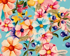 现代的花朵