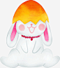 复活节蛋壳可爱兔子免抠素材_新图网 https://ixintu.com Easter Happy 可爱兔子 复活节 复活节快乐 彩蛋 蛋壳兔子