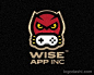 国外wise app游戏工作室logo设计@北坤人素材
