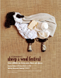 Vermont Sheep + Wool Festival Identity System by Olivia Butrick, via Behance