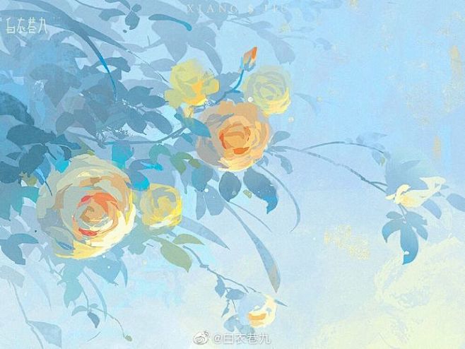 空青肆绘绘画交流超话今日速涂 ​​​​