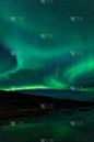 北极光,冰岛国,在上面,垂直画幅,无人,户外,湖,斯堪的纳维亚半岛,超自然,非凡的