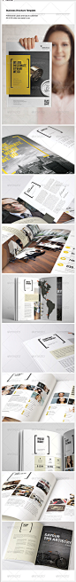 打印模板 - 商务手册| GraphicRiver