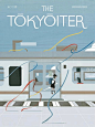 给thetokyoter东京客绘制的最新的cover，非常非常想念在东京的旅途点滴！ ​​​​