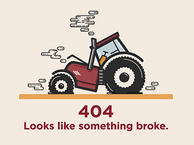 Broken Tractor - 404...