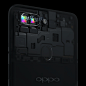 smartphone CGI 3ds max product Oppo vray advertisement xray