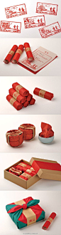 金锋青设计的微博_微博_結婚請柬 assorted products in pretty red #packaging PD