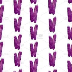 水彩笔触无缝图案。手绘抽象背景