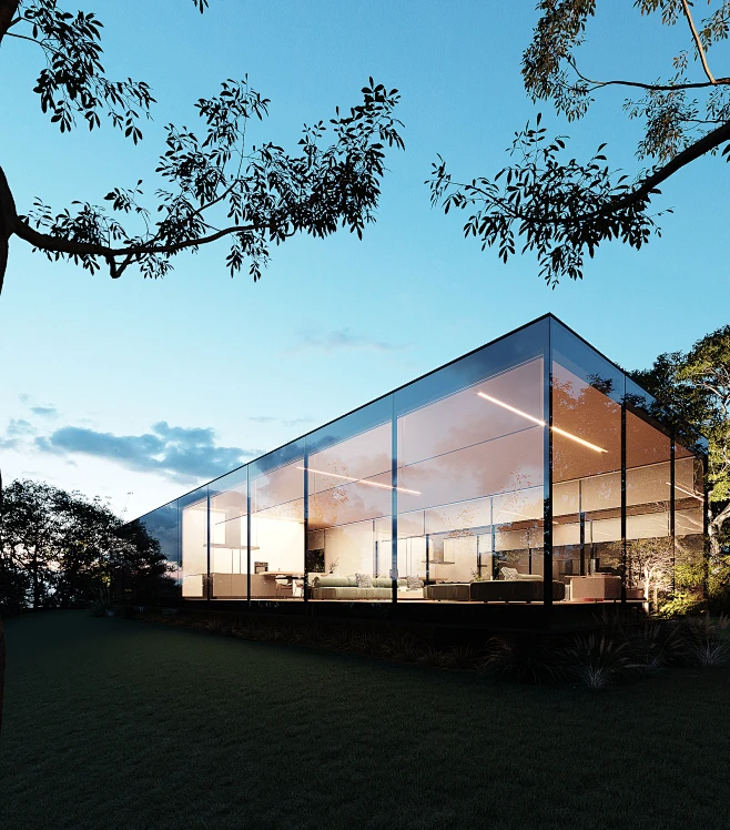 THE MIRROR HOUSE on Behance花瓣网