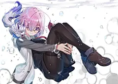 #Fate/GrandOrder マシュが水中に入りマシュ！ - Ayul的插画
