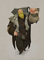 Brokkr úlfarR, Julen Urrutia : I wanted to go through the whole process of designing a character that would look like a big strong guy.