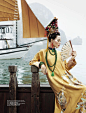 女王控们 HARPER'S BAZAAR INDONESIA: Dara Warganegara in "Her Imperial Majesty" by Nicoline Patri