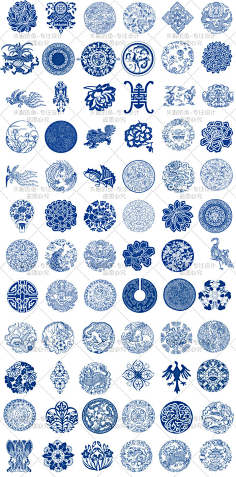 国风景泰蓝纹样-花瓣网|陪你做生活的设计师 | - 设汇