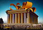 Lufthansa: Parthenon, Coliseum, Arc De Triomphe • Ads of the World™ | Part of The Clio Network