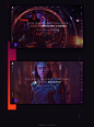 Infinity War - Website Concept Design : Concepto de diseño web para la película Avengers - Infinity War espero sea de su agrado comenten si les gusto y que otro concepto quieren que realice!