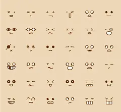 324个简笔画表情包 ​​​​