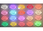 20 Neon Lips, Katherine Anne Good <a class="pintag searchlink" data-query="%23KissMyNeon" data-type="hashtag" href="/search/?q=%23KissMyNeon&rs=hashtag" rel="nofollow" title="#KissMyNeon search