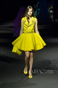 来自海底深渊的启示！Philipp Plein 2015春夏女装时装秀，海报网带你亲临2015春夏米兰时装周_第3页_Philipp Plein