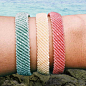 手工编织蜡线手链亚马逊跨境欧美热销波西米亚夏季海滩友谊手绳
